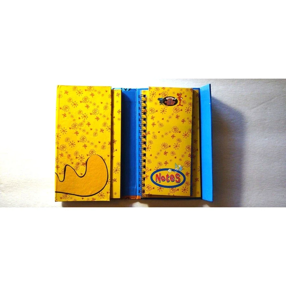 Adventures Of Rocky And Bullwinkle Vintage Organizer Licensed Diary Notes 1980's